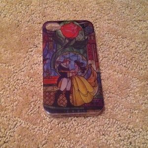 Beauty and the beast iphone case