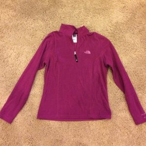 The North Face fleece.