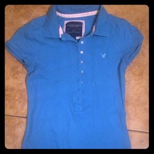 American eagle Aqua polo.