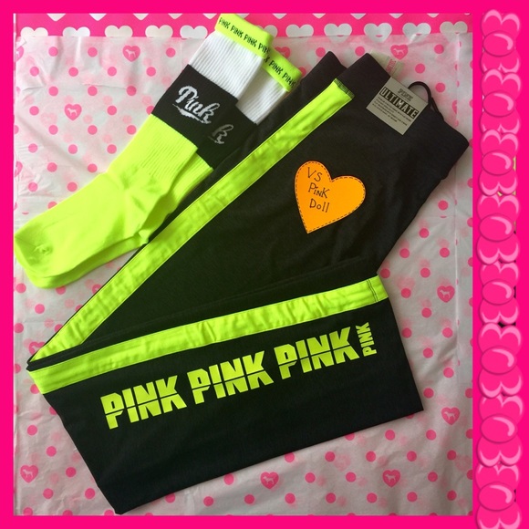 ❗️SOLD❗️VS PINK ULTIMATE YOGA TRACK PANTS BUNDLE