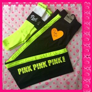 ❗️SOLD❗️VS PINK ULTIMATE YOGA TRACK PANTS BUNDLE