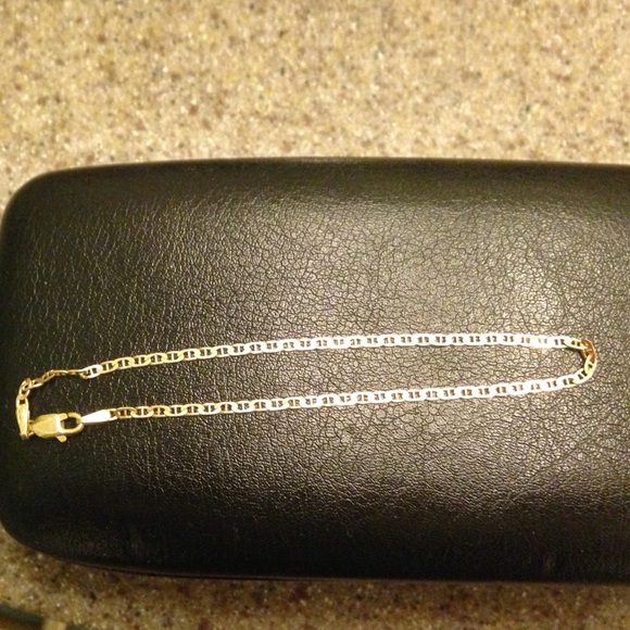 Real 14k yellow gold bracelet