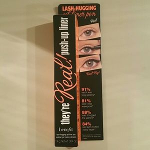 Benefit they're real liner
