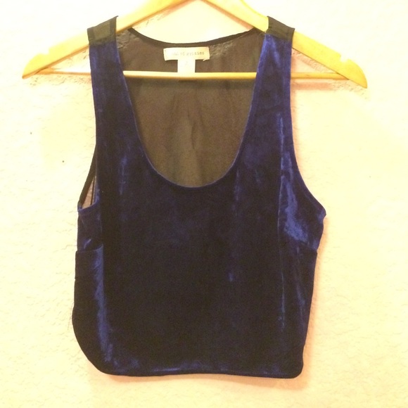 💥Urban Outfitters velvet top