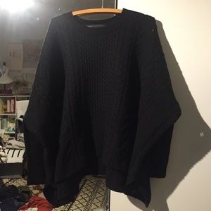 SOLD Marc Jacobs Black Ribbed Sweater