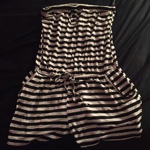 Stripped romper