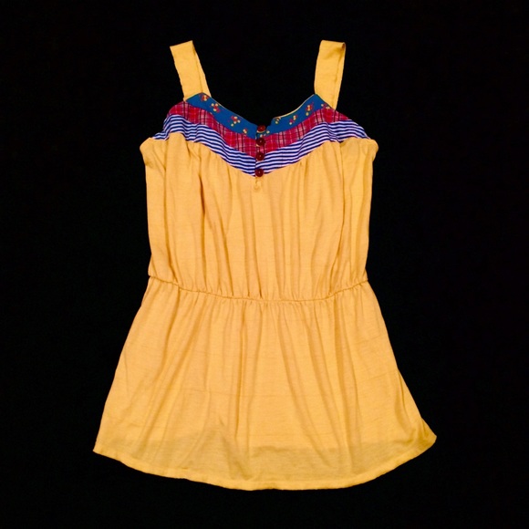 Yellow Tank Top