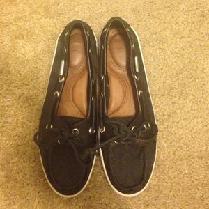 Original Coach canvas shoes