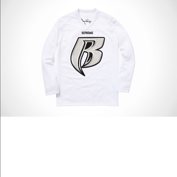 Soldddddddddd Supreme Ruff Ryder's Hockey top