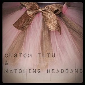 Custom Tutu and Matching Headband