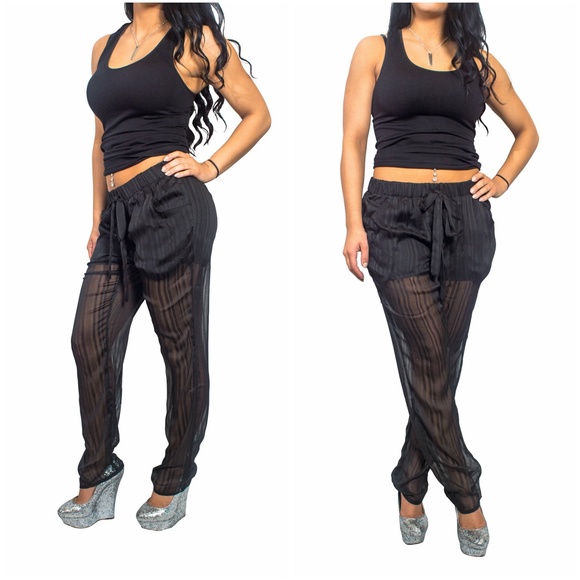 Sheer LA Spring Pants