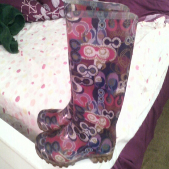 Coach Poppy Rainboots