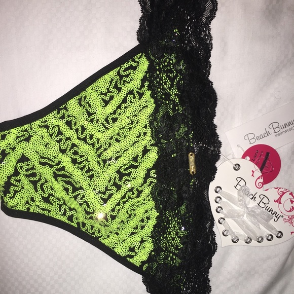 Beach Bunny Lady Lace bikini bottom szXL - Picture 4 of 4