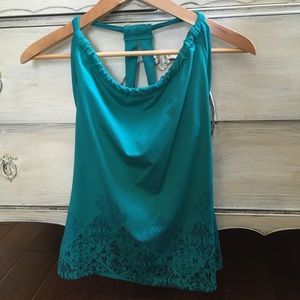 Beautiful Yoga Workout Emerald, Lavendar, Blue Top