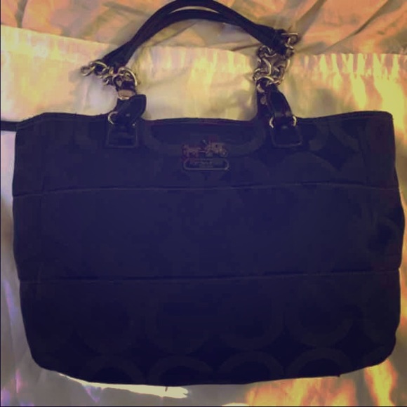 Authentic coach purse