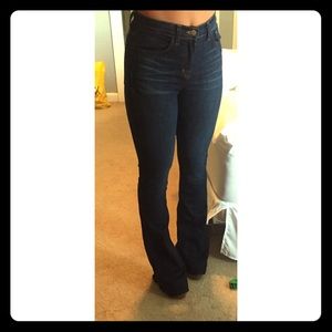 J Brand High Rise Flare Jeans