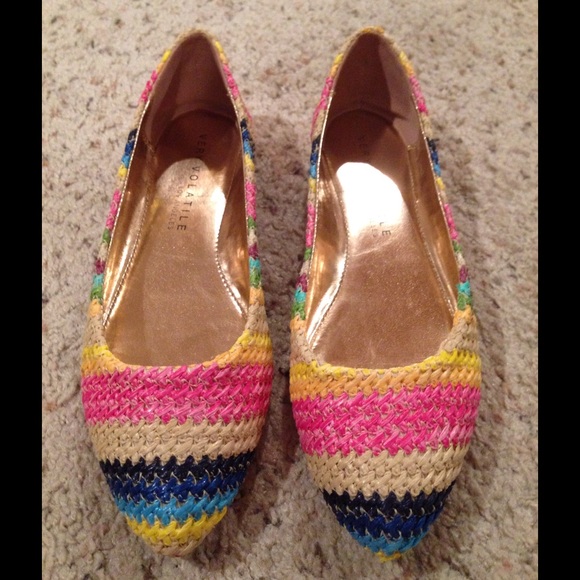 Multicolor Flats