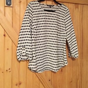 Brixon Ivy 3/4 sleeve top - large