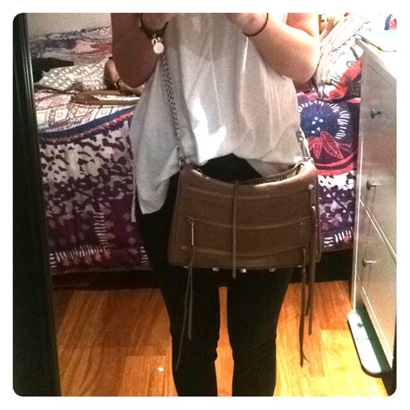 Rebecca Minkoff 5 zip shoulder bag