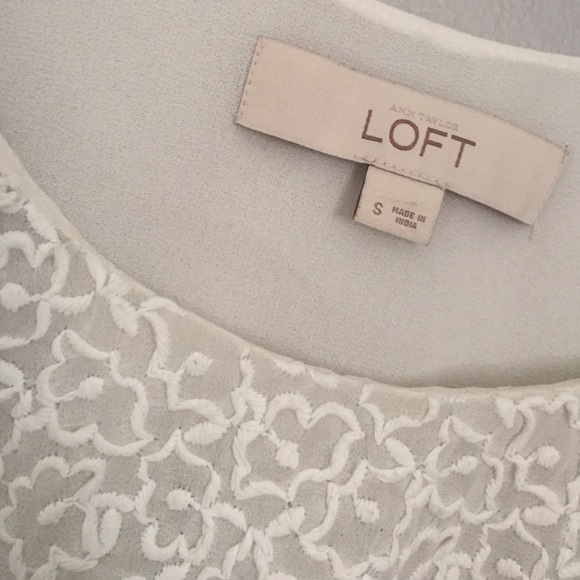 LOFT crochet tank - Picture 3 of 3