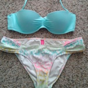 Adorable Victorias secret pink 2 piece bikini