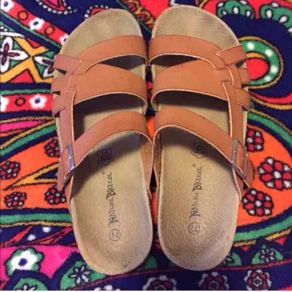 Genuine leather sandals
