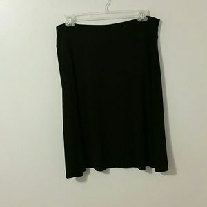 Target black skirt sz 16w/18w