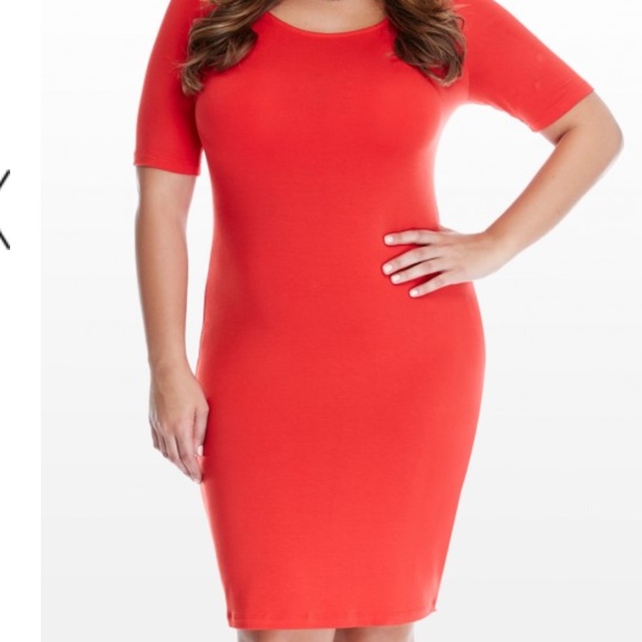 Worn once Red cute dress brand with tags