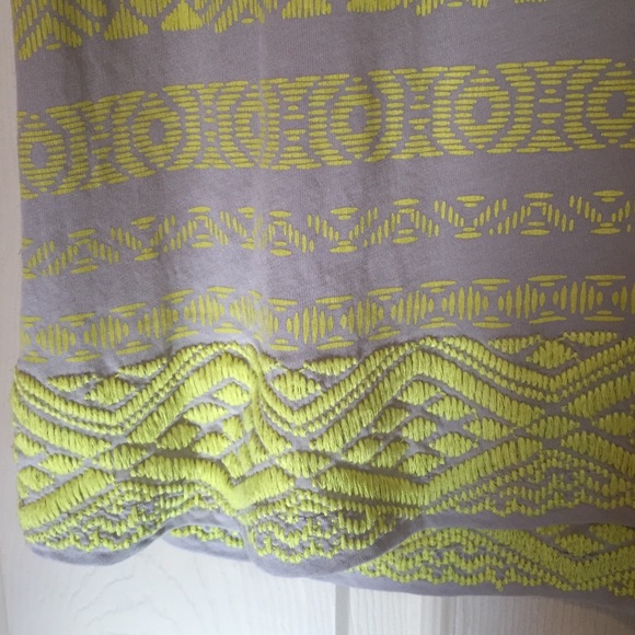 J. Crew Factory Printed Embroidered Tee - Picture 3 of 4