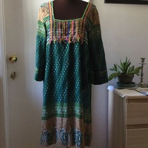 Light, comfortable cotton Tribal dress