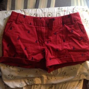 Size 4 sailboat shorts