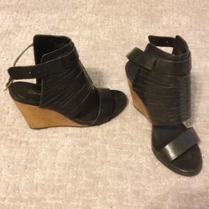 Black Steve Madden Wedge