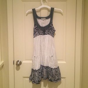 Cute blue and white dress