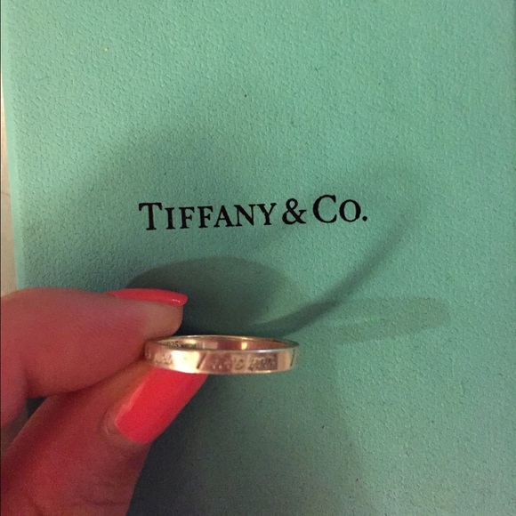 Authentic Tiffany and Co I love you ring