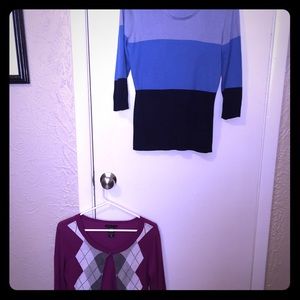 NY&C Cardigan & Sweater Top: 2 for 1