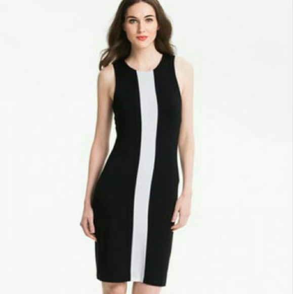 Modern Classy Black and White Dress - Picture 4 of 4