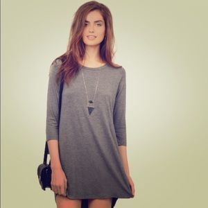 Grey Tobi Tunic Dress