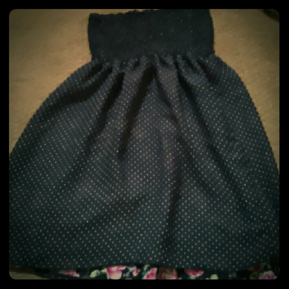 Reversable Strapless Summer Dress