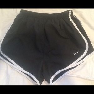 Black and white Nike Dri fit shorts!