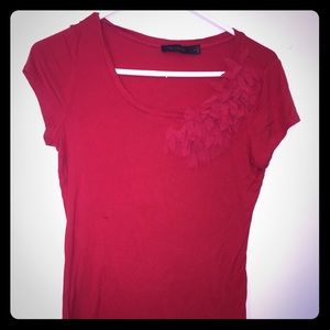 Fun  Red Top from the Limited