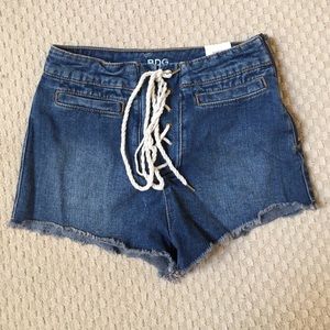 BDG Super High Rise Cheeky Jean Shorts
