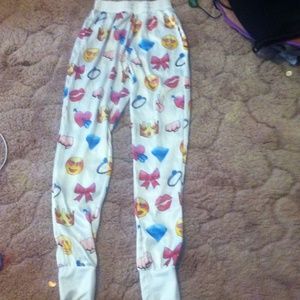 Emoji joggers