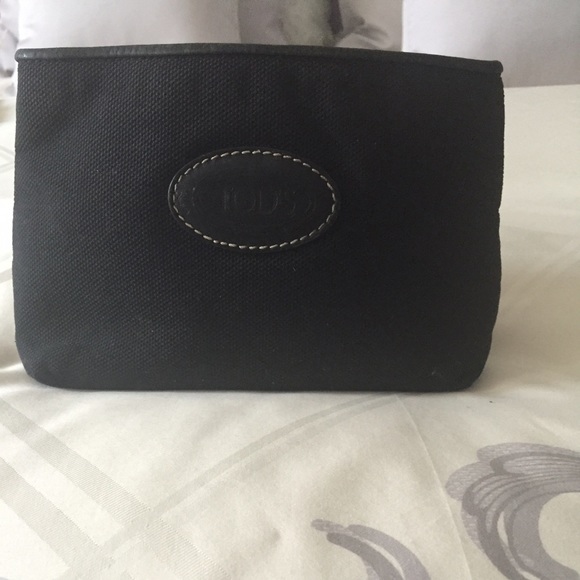 SOLD***Authentic Tod's makeup cosmetic bag