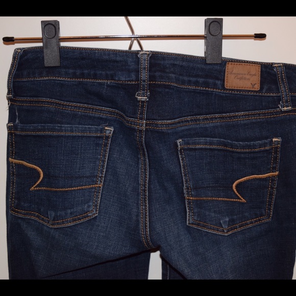 American Eagle Dark Wash Jegging Size 4long