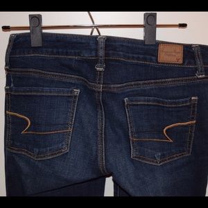 American Eagle Dark Wash Jegging Size 4long