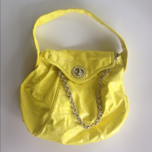 MARC BY MARC JACOBS yellow shoulder bag
