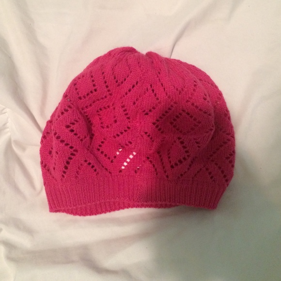 Pink beanie