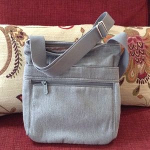 Thirty-one grey hipster purse. Never been used.