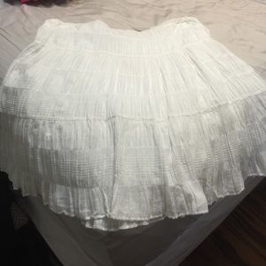 Max Studio White Skirt