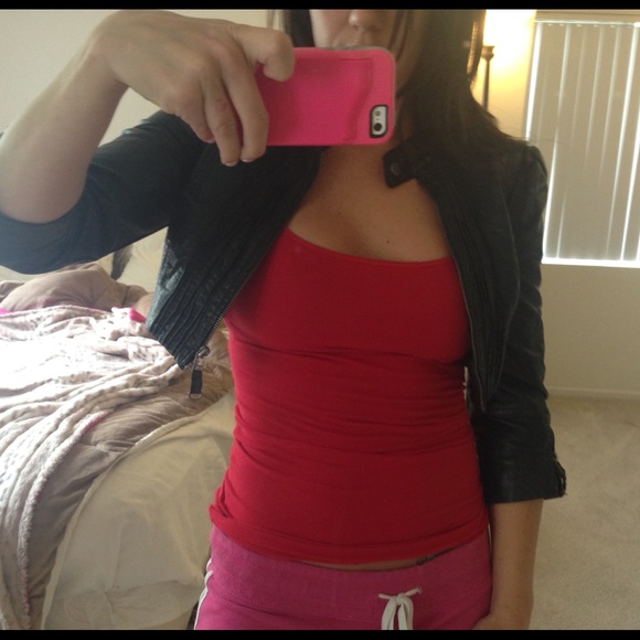Bebe crop jacket xs